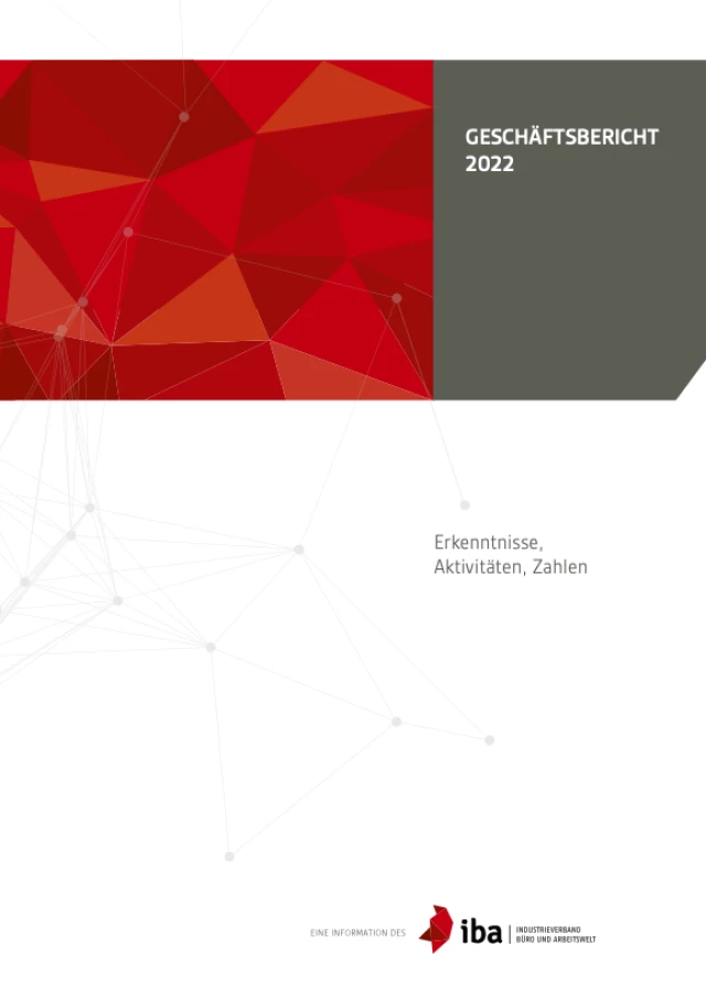 Bestelloption: IBA-Geschäftsbericht 2022